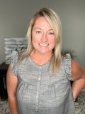Anna Button Down Top