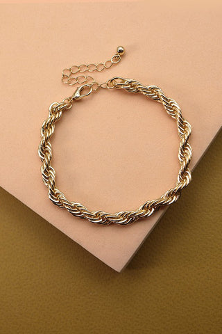 Gold Chain Bracelet