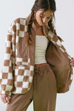Checked Out Fleece Jacket