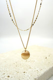 Layered Coin Necklace