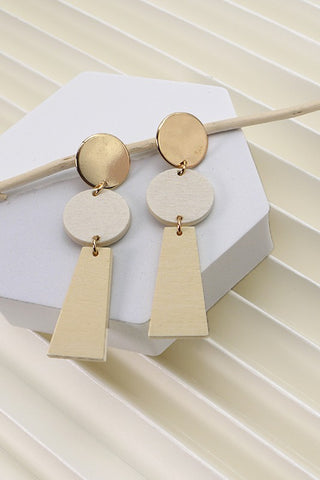Geometric Drop Earrings
