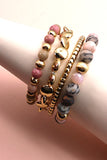 Natural Stone Layer Bracelet