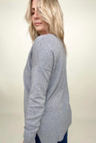 Front Seam Light Knit Sweater - 4 Colors!