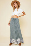 Wide Leg Pants - Blue
