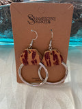 Silver Ring Earrings