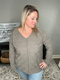 Olive Textured Top