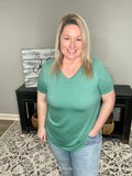 Classic Everyday Tee - Dusty Green