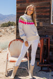 Mountain Lodge Sweater - Multi-Green