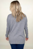 Front Seam Light Knit Sweater - 4 Colors!
