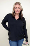Front Seam Light Knit Sweater - 4 Colors!